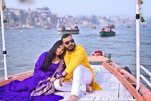 Tourist photographer in Varanasi