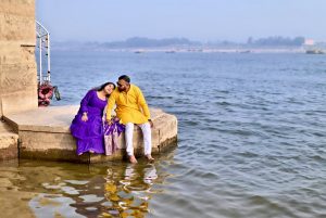 Tourist photographer in Varanasi